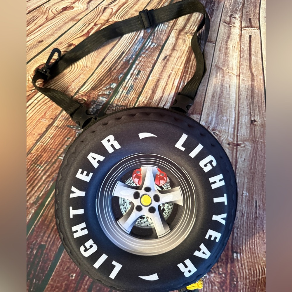 Lightyear Tire-Shaped Crossbody Bag